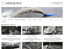 Tablet Screenshot of nordteh.com